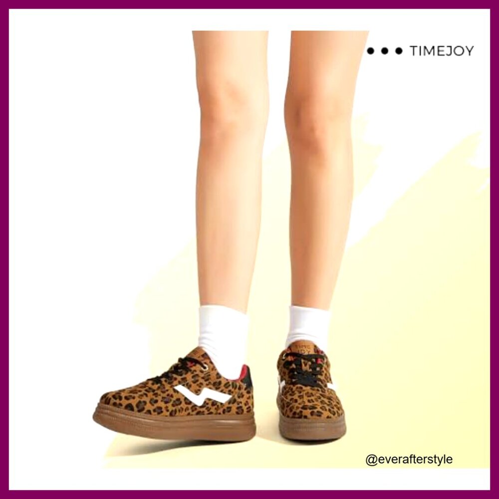 Platform Fashion Sneakers Chunky Retro Casual Low Top Gum Sole Everyday Walking - Picture 7 of 7